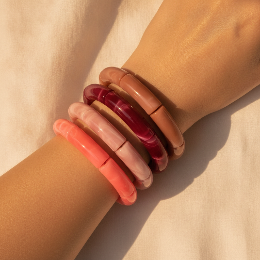 Bangle Armbånd — 4-pakning