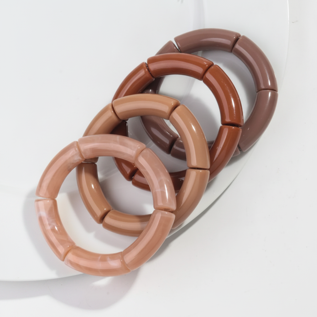Bangle Armbånd — 4-pakning